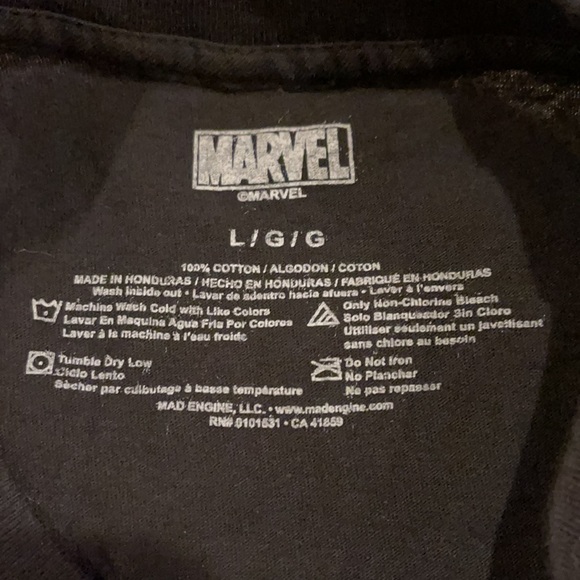 Marvel Dead Pool In Your Head Unicorn Graphic Crewneck Short Sleeve Tee-Large - Picture 7 of 7